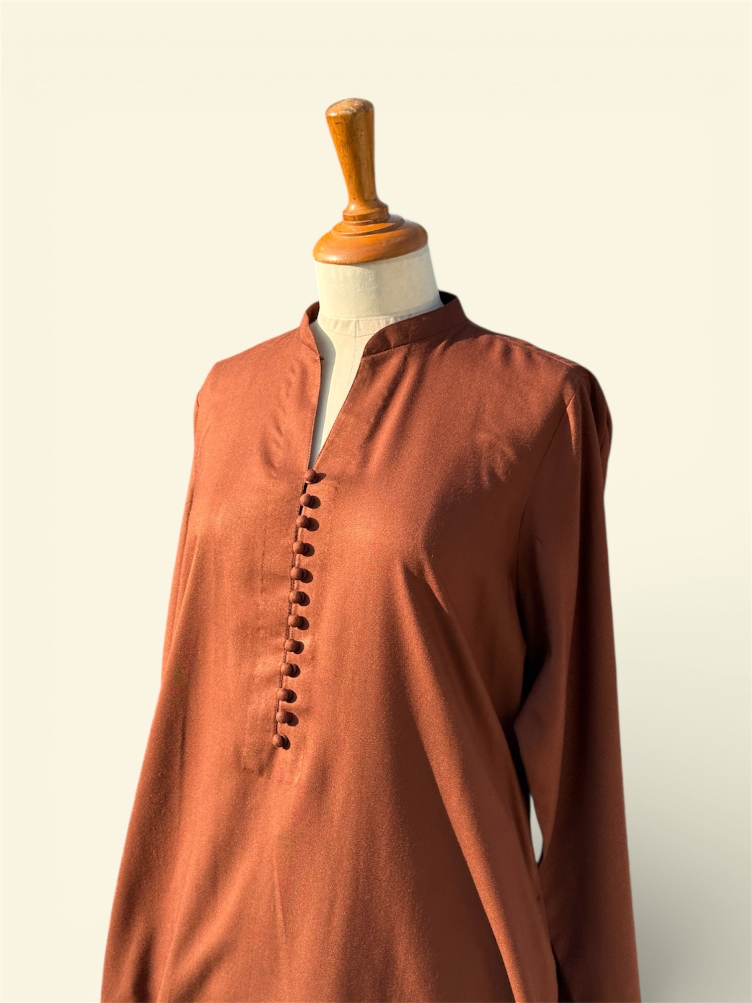 The Brown Edit With Shawl