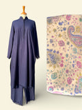 The Blue Edit With Shawl